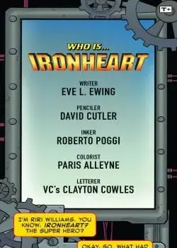 Who Is Ironheart Infinity Comic (2022) Poster