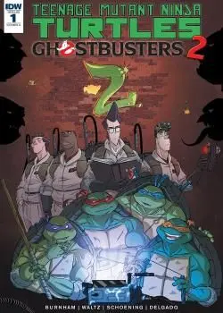 Teenage Mutant Ninja Turtles/Ghostbusters II (2017) Poster