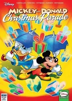 Mickey and Donald's Christmas Parade Poster