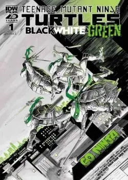 Teenage Mutant Ninja Turtles: Black, White, & Green (2024-) Poster