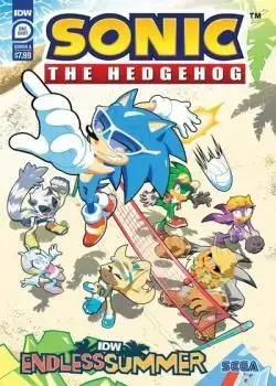 IDW Endless Summer Sonic the Hedgehog (2023-) Poster