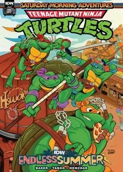 IDW Endless Summer Teenage Mutant Ninja Turtles (2023) Poster